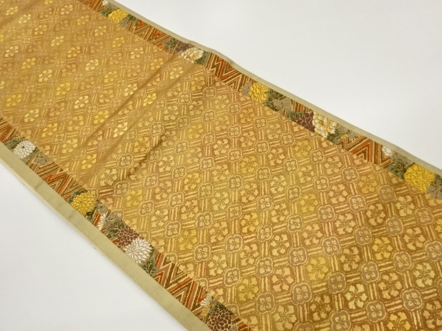 JAPANESE FUKURO OBI / WOVEN FLOWER